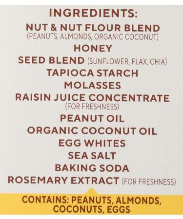 Simple Mills Chunky Peanut Butter Soft Baked Bars - 5.99 oz | Healthy Snack - Buy Online on SooperMarket.com