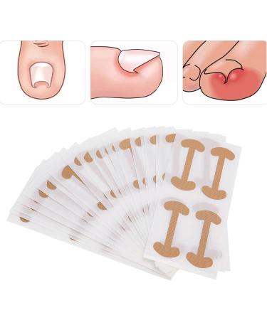Ingrown Toenail Correction Sticker Adhesive Paronychia Straightening Patch Nail Corrector Bandage Easy Operation and Quality Material 20 Sheets for Foot Care - Buy Online on SooperMarket.com