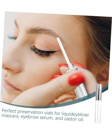 PLAFOPE 15 Pcs Eyeliner Tube Empty Cuticle Oil Fat Oil Seed Oil Refillable Toothpaste Tubes Oils Transparent - Buy Online on SooperMarket.com