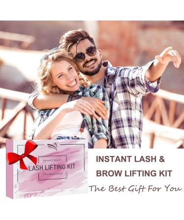 PERMANIA Eyelash Perm Kit & Brow Lamination Set - DIY Salon Quality with Gentle Formula - Buy Online on SooperMarket.com