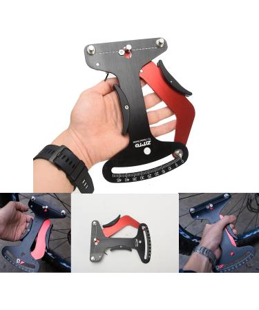 PURATEN Bicycle Spoke Tension Meter | Mountain & Road Bike Rim Adjustment Tool - Black - Buy Online on SooperMarket.com