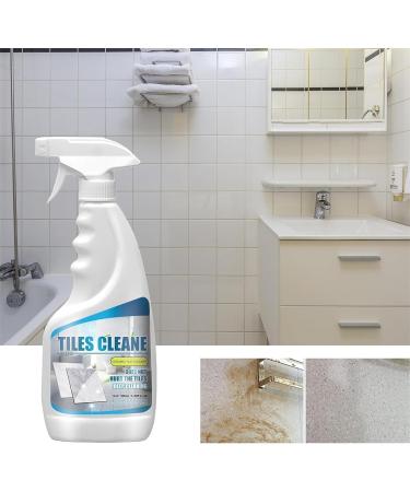 Tile Grout Cleaner Sprayer Ceramic Floor Tile Cleaner Multifunction Bathroom Descaler Cleaner Grout & Tile Clean Heavy Duty Cleaning Spray Stubborn Stains Cleaner for Kitchen and Bathroom (1pcs) - Buy Online on SooperMarket.com