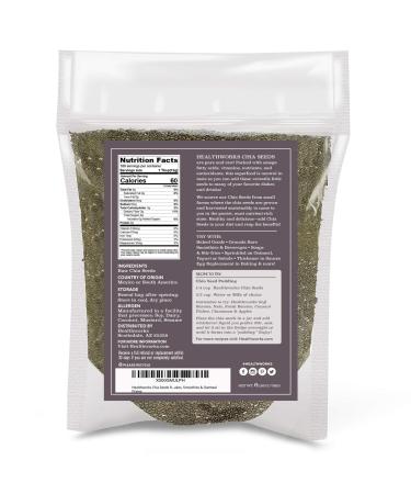 Healthworks Chia Seeds Raw (6 Pounds) - Omega 3, Fiber & Protein - Great for Shakes, Smoothies & Oatmeal - Buy Online on SooperMarket.com
