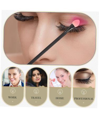 Mikinona 30pcs Disposable Eye Shadow Stick Double Ended Makeup Brush Eyeshadow Makeup Eye Shade Tool Plastic - Buy Online on SooperMarket.com