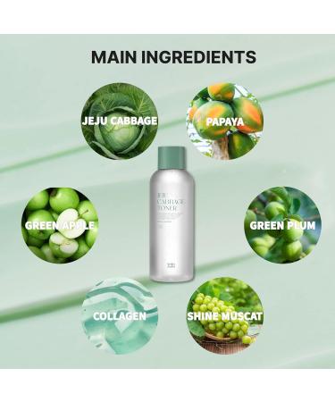 TNTN MOM'S Vegan Jeju Cabbage Toner Lotion | Anti-Aging Collagen Organic Fragrance-Free Soothing Skincare | Lightweight & Calming Care for All Skin Types - Buy Online on SooperMarket.com