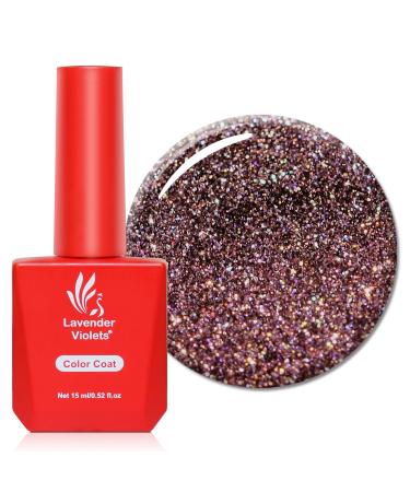 Lavender Violets 15ml Gel Nail Polish UV LED Soak Off Nail Lamp Curing Manicure Pedicure Larger Content Salon Quality Premium A0652