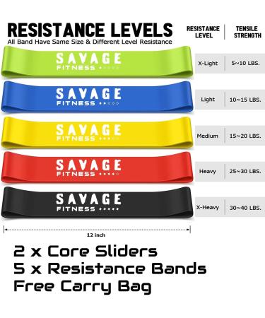 Shop Resistance Bands & Core Sliders | Home Gym Workout Equipment for Glutes & Legs - International Shipping Available - Buy Online on SooperMarket.com