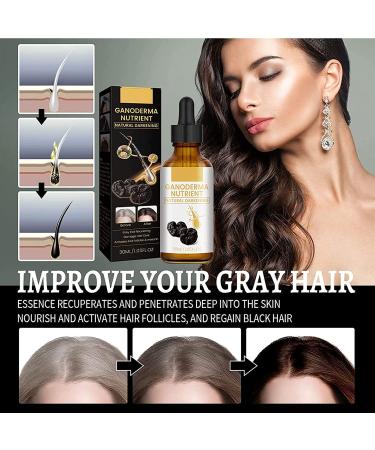 DARKA Pro Anti-Greying Hair Serum with Ganoderma Nutrient - Promotes Healthier, Thicker Hair - 2pcs - Buy Online on SooperMarket.com
