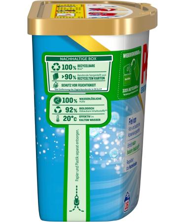 Persil Sensitive 4in1 Discs - Allergy-Friendly Detergent for Babies | 16 Wash Loads with Aloe Vera | Effective from 20 C to 95 C - Buy Online on SooperMarket.com