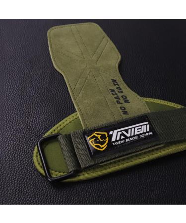Premium Weight Lifting Wrist Hooks Straps | Maximum Grip Support for Deadlifts, Pull Ups & Shrugs | 1 Pair, Green - Buy Online on SooperMarket.com