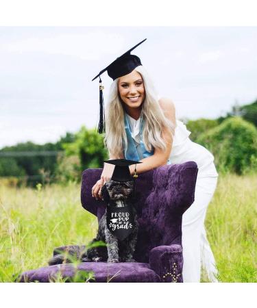 Dog Graduation Cap & Bandana Set - 2023 Black Tassel Graduation Outfit for Proud Pup of A Grad - Buy Online on SooperMarket.com