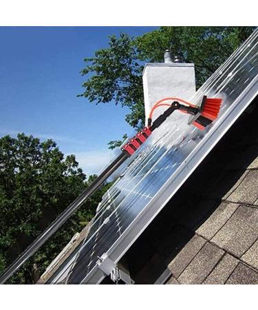 Window Cleaning Pole Water Fed Telesbrush Squeegee Water/Hose Fed Pole Window Cleaning Brush Equipment Cleaning Photovoltaic/5.4M 55cm Brush Head 11M/36FT - Buy Online on SooperMarket.com