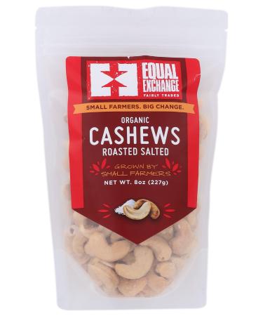 Equal Exchange Organic Roasted Salted Cashews 8 oz (227 g)