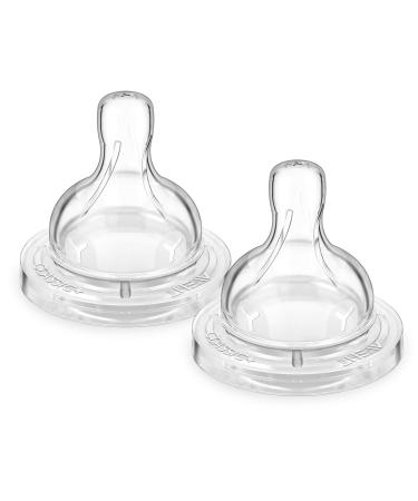 Avent Airflex 6m+ Teats for Thick Feeds x2