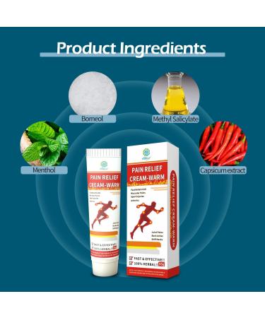 KONGDY Hot Capsicum Pain Cream | Extra Strength Capsaicin Heat Cream - Buy Online on SooperMarket.com