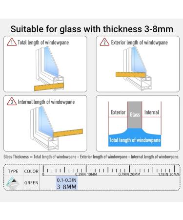 1pc Magnetic Window Cleaner Double Sided Cleaning Brush Tools For High-rise Home Glass Windows Brush Wiper Cleaning Tools - Buy Online on SooperMarket.com