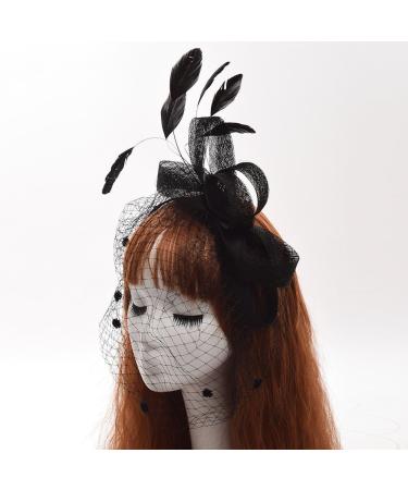 GRACEART Bowknot Fascinator Hats Veil Headband - Buy Online on SooperMarket.com