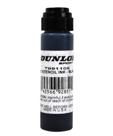 Dunlop Racquet Stencil Ink Black