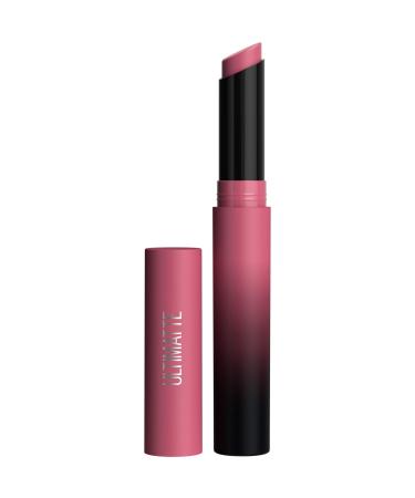 Maybelline Color Sensational Ultimatte Matte Lipstick, Non-Drying, Intense Color Pigment, More Mauve, Purple Mauve Pink, 1 Count 599 MORE MAUVE 0.06 Ounce (Pack of 1)