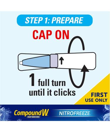 Compound W Nitrofreeze Wart Remover System - 1 Count - For Treatment & Common/Plantar Wart Removal - Buy Online on SooperMarket.com