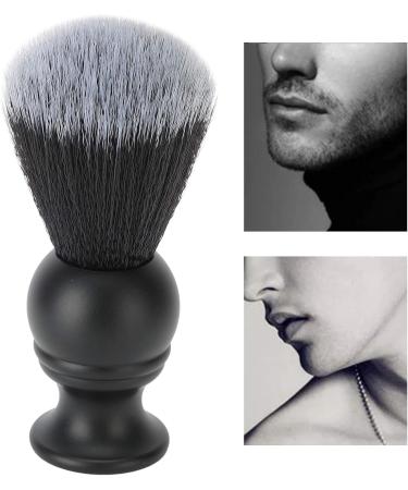 Premium Nylon Shaving Brush with Soft Hair & Metal Handle - Ideal for Home & Salon Use | Men's Shaving Brush - Buy Online on SooperMarket.com