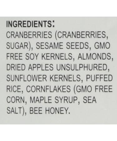 Seitenbacher Gluten Free Muesli Cranberry Cereal 13.2oz - Natural, Healthy Breakfast Option - Buy Online on SooperMarket.com