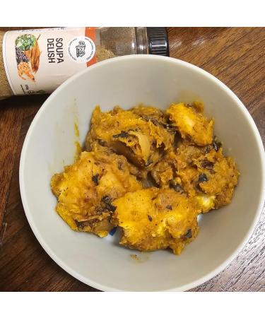 Aga's Wholesome Soupa Delish 100g West Africa Soup Seasoning Fermented Locust Bean Crayfish Fish Powder Native African Spices Nigerian Soup Spice Low Sodium & MSG Free Natural Spices Native African Spices Gluten Free Non-Irradiated GMO Free - Buy Online on SooperMarket.com