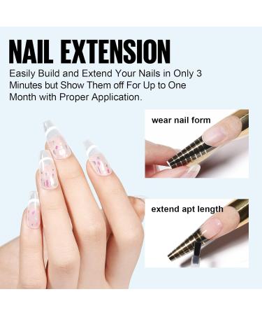 TOMICCA 5 in 1 Builder Nail Gel - Clear 15ML | Strengthening & Repair Gel for Hard Nails Tips & Extensions - Nail Art Decoration - Buy Online on SooperMarket.com