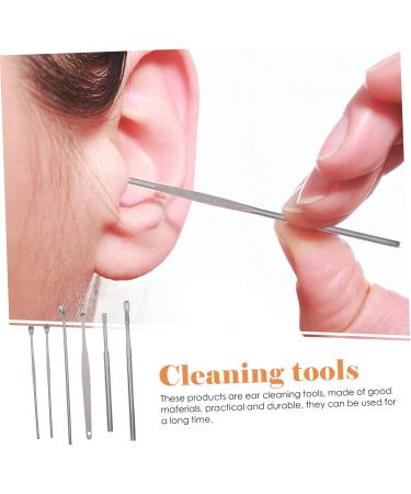 Earwax Remover Set - 3 Piece Ear Pick Kit with Spiral Tools and Pouch - Buy Online on SooperMarket.com