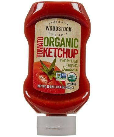 WOODSTOCK FARMS Organic Tomato Ketchup, 20 OZ