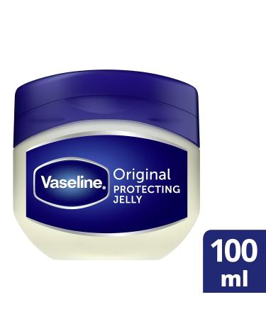 Vaseline Original Protecting Jelly 100ml | Dermatologically Tested Petroleum Jelly for Damaged & Dry Skin - Buy Online on SooperMarket.com