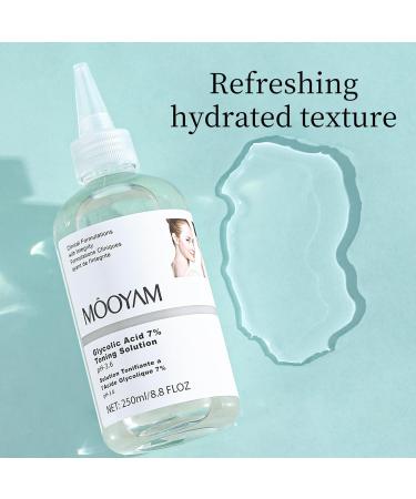 Glycolic Acid 7% Toning Solution 250ml Hydrating Toner for Face Smoothing Face Toner Facial Exfoliation for Blemishes and Acne Facial Moisturizer-Repair Damage Skin Strengthen Skin - Buy Online on SooperMarket.com