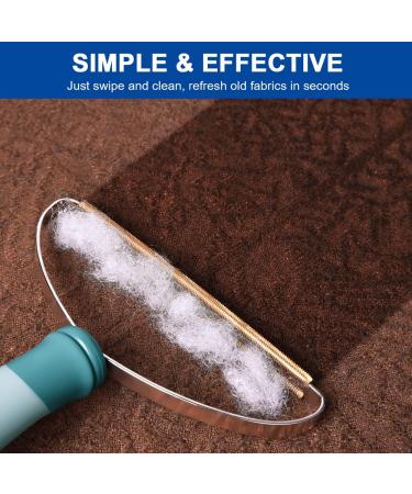 Pet Hair Remover Pro: Deep Cleaning Tool for Dog Cat Hair, Lint Cleaner, Portable Fur Removal Brush for Carpet, Couch, Furniture - Green & Grey - Buy Online on SooperMarket.com