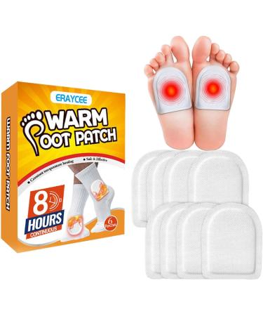 Hudhow's Self-Adhesive Heating Paving - 6 Safe Foot Warmers for Outdoor Activities Skiing & Hiking | Stay Warm This Winter! - Buy Online on SooperMarket.com