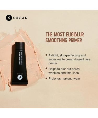 SUGAR Cosmetics The Most Eligiblur Smoothing Primer - Smooth Application & Full Coverage for Flawless Skin - Buy Online on SooperMarket.com