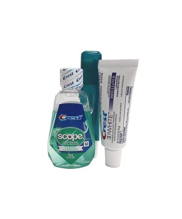 Men's Travel Kit: 10-Piece Resealable Clear Bag with Shave Cream - Handy Solutions - Buy Online on SooperMarket.com