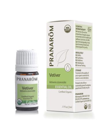 Pranarom Essential Oil Vetiver .17 fl oz (5 ml)