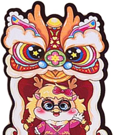 6X 2024 Chinese New Year Red Envelopes Red Pockets Lunar Cute Hong Bao for Spring Festival Graduation Gifts B Style B - Buy Online on SooperMarket.com