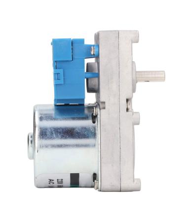 Screw Feed Motor AC220V Wear-resistant Stable Rotary Wood Pellet Motor 20W for Beverage Cabinet(2r per minute (270kg.cm))