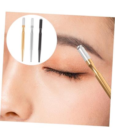 Housoutil 3pcs Eyebrow Pencil Eyebrow Pen Eyebrow Microblade Needle Eyebrow Makeup Tool Waist Hand Pen - Buy Online on SooperMarket.com