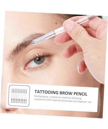 WOFASHPURET Makeup Gadgets 10pcs Pencils Microblading Pen Lasting Looking for Manual Double Pencil Tools Dual Multitools - Buy Online on SooperMarket.com