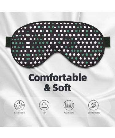 Shop Cute Polka Dot Soft Sleep Eye Mask - Breathable Eye Patch for Travel & Relaxation | International Shipping Available - Buy Online on SooperMarket.com