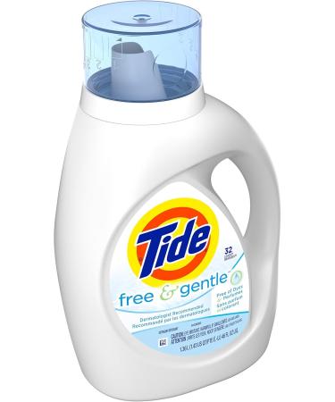 Buy Tide Free & Gentle Detergent - 1 Bottle | International Shipping Available - Buy Online on SooperMarket.com