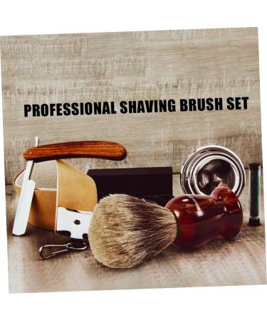 Beard Cleaning Brush | Men's Beard Care Accessory | Resin Handle Beard Brush for Ultimate Grooming - Buy Online on SooperMarket.com