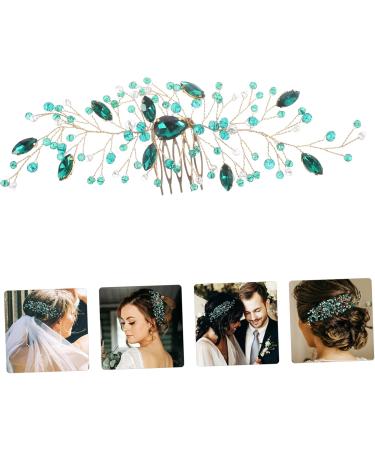 Angoily Crystal Headpiece Fairy Jewelry for Women Rhinestone Headpiece Tiara Hair Headband Bride Metal - Buy Online on SooperMarket.com