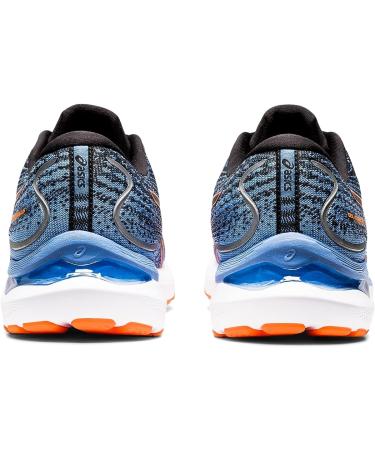 ASICS Men's Gel-Cumulus 24 Running Shoes 10 Black/Shocking Orange - Premium Performance Footwear - Buy Online on SooperMarket.com