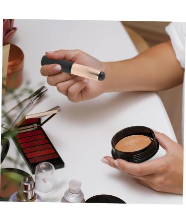 HAPINARY Round Head Silicone Lip Brush Lipstick Brush Lip Cream Brush Silicone Cosmetics Brush Lipstick Applicator Lip Balm Sponge Makeup Brush Eyeshadow Brush Miss Mini Lip Mask Wood - Buy Online on SooperMarket.com
