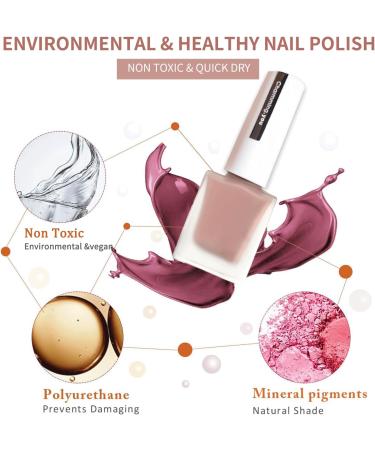 TBeautfave Matte Nail Varnish Green Nail Polish Quick Dry Nail Polishes Long Lasting No Need Cure Nail Polish Velvet Finish Highly Pigmented Non Toxic DIY Nail Art Manicure - Buy Online on SooperMarket.com