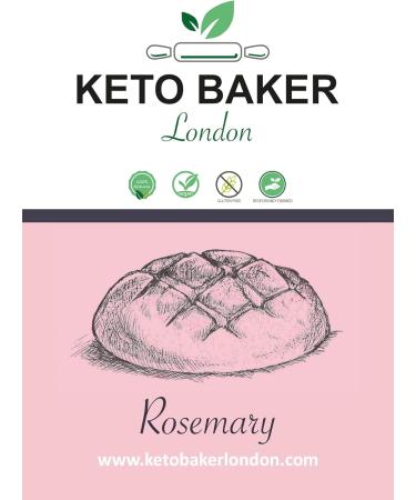 Keto Baker London Bread and Cake Mix - Rosemary Bread Vegan Gluten-Free Low-Carb - Buy Online on SooperMarket.com