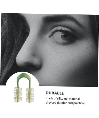 Healvian 2 Sets Nose Clip Set for Snoring Aid and Facial Beauty - U-Type Nasal Splint and Sleeping Nose Clips - Buy Online on SooperMarket.com
